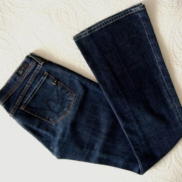 Citizens Of Humanity Jeans Size 29 Ingrid #002 Wide Leg Flare - Picture 1 of 5